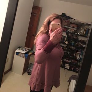 Free People soft babydoll top
